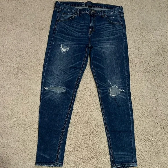 ๐ค Massimo skinny boyfriend coupe premium denim jeans๐ค - Picture 1 of 7